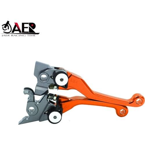 JAER Dirt Pit Bike Pivot DirtBike Brake Clutch Levers For Yamaha SEROW225/250 1986-2018 TRICKER 2004-2017 DT230LANZA 1997-1999