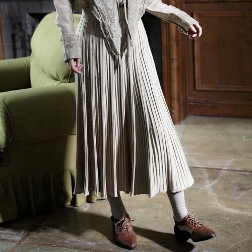 KOGY Women's Pleated Skirts