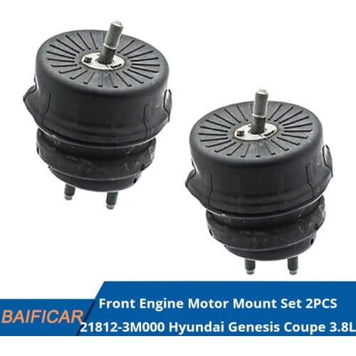 Baificar Brand New Front Engine Motor Mount Set 2PCS 21812-3M000 For Hyundai Genesis Coupe 3.8L 2009 2010 2011