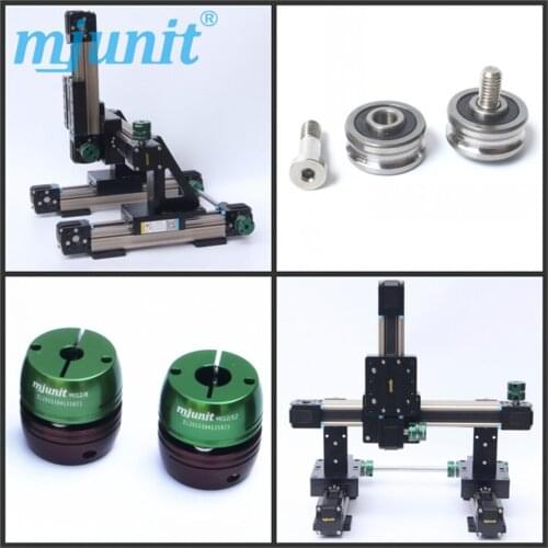 Mjunit belt drive cnc machine linear rail guide