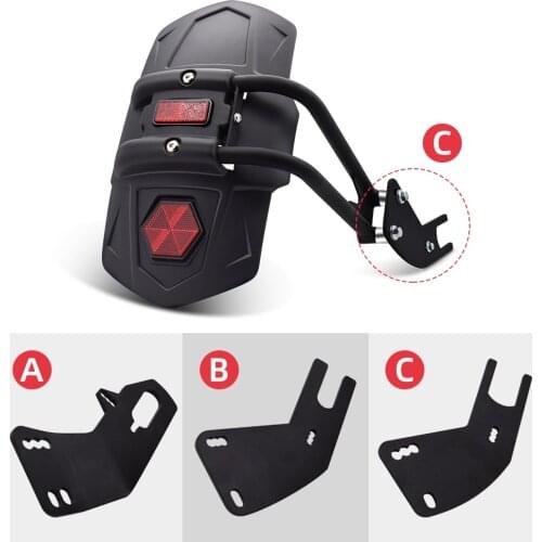 Moto Accessories Motorcycle Rear Fender Bracket Motorbike Mudguard For Honda zx10 r zzr 600 zxr 400 Ninja GPZ500 EX500 650R ER6F