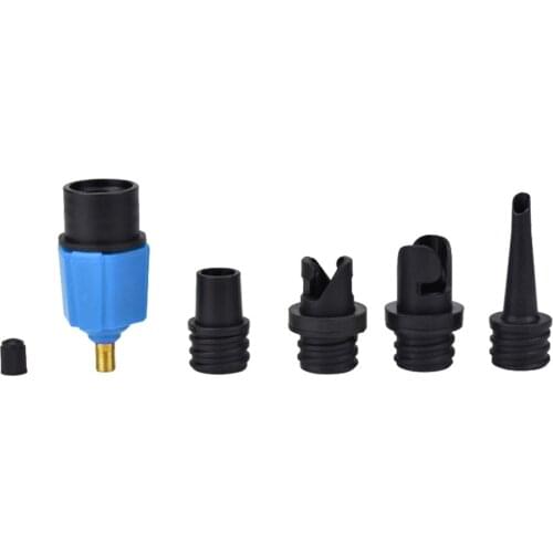 Inflatable Rowing Rubber Boat Valve Adapter Paddle Board Canoe Kayak Air Valve Pump Compressor Converter
