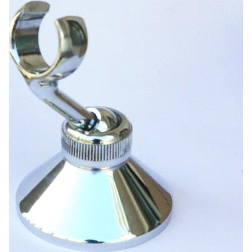 Silver Chrome Brass Wall Mounted Bathroom Hand Held Shower Adjusts Bracket Holder dsh060
