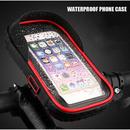 New Bike Mobile Phone Bag Dust-proof Waterproof Case Holder For Outdoor Riding Bike Bag Bicycle Bag Fietstassen Roswheel