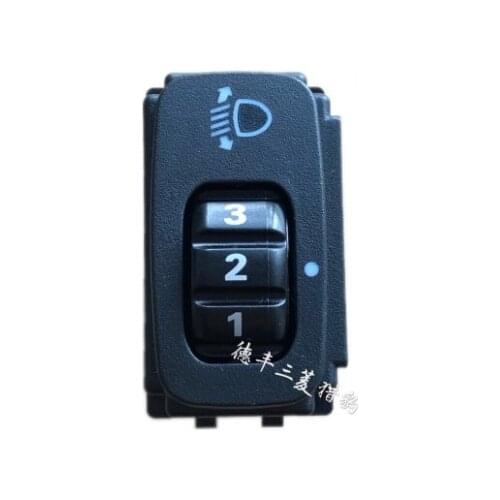 For Mitsubishi Pajero V73 V77 front headlight height position adjustment switch