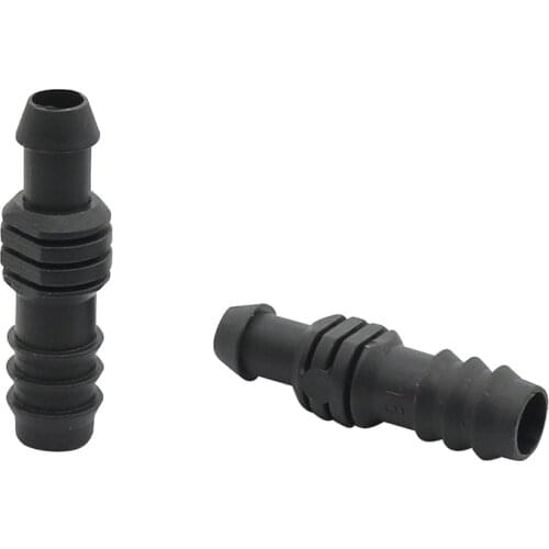 Straight Hose Connector with Barb Reduce the Diameter 16mm to 12mm Water Pipe Connector Garden Accessories 200 Pcs