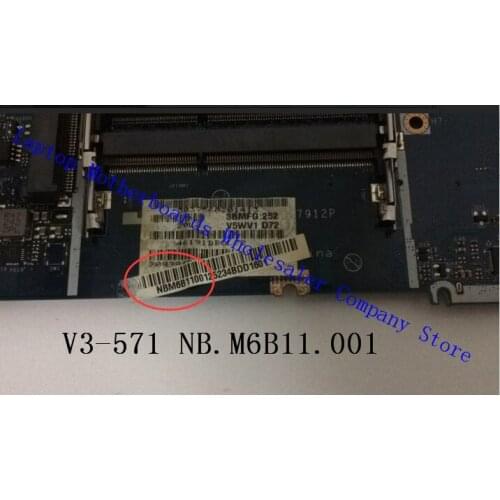 Scheda Madre For ACER Aspire E1-571g E1-571 NBM6B11001 NB.M6B11.001 Mother board Q5WVH LA-7912P Tested