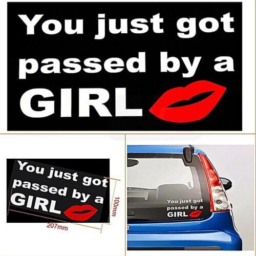 Sexy Lip Sticker Decal Decor Girl Lipstick Cars Truck Window Bumper Stickers