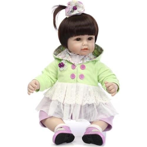 50CM Silicone Reborn Dolls Kids Playmate Gifts for Girls 20 Inch Real Dolls Reborn Baby Soft Toys for Kids