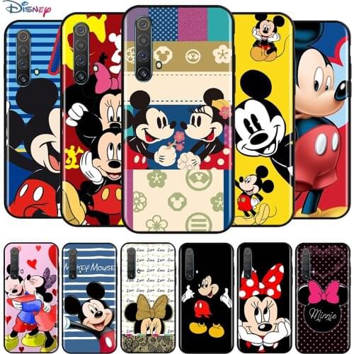 Disney Cartoon Pink Minnie Mickey Mouse For OPPO Reno 5 K 4 Lite 3 Pro Plus SE A 10X Zoom 2 Z F ACE 5G TPU Silicone Phone Case