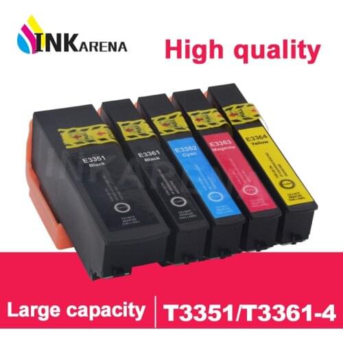 T33 3351 Compatible for Epson 33XL T33XL Printer Ink Cartridge Expression Premium XP 530 540 630 635 640 645 830 900 Printer