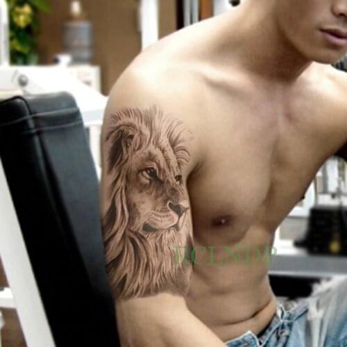 Waterproof Temporary Tattoo Sticker lion king tatto stickers flash tatoo fake tattoos for men women