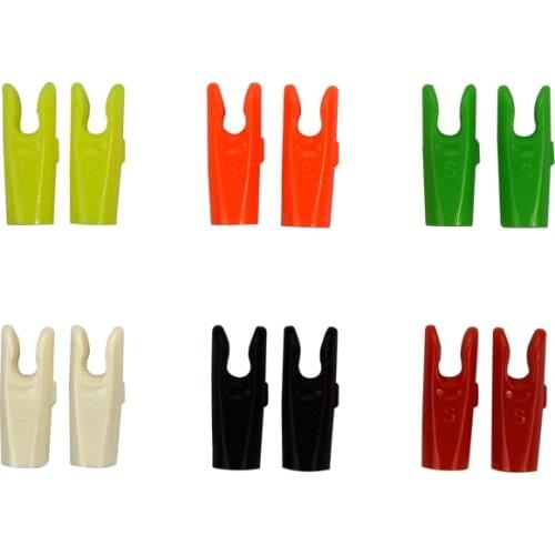 100 Pieces Plastic S Pin Nock Arrow Shaft Accessories Outdoor Hunting Shooting Archery Bow Parts