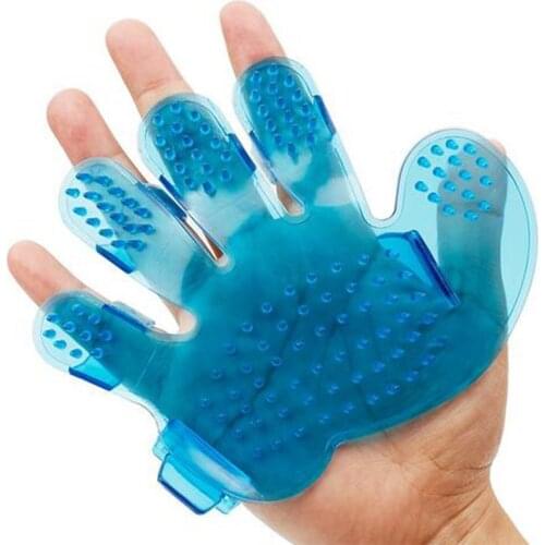 Pet bath brush gloves factory direct massage palm five finger brush beauty products pet cleaning products hair substitute