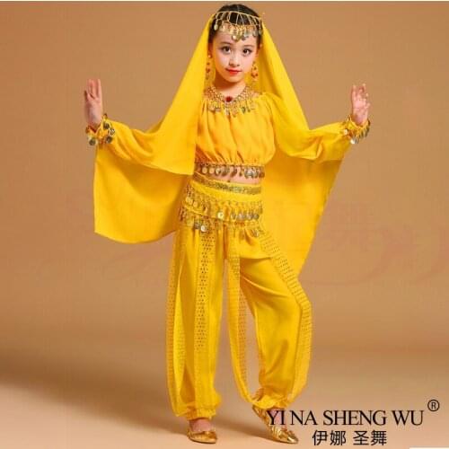 Kids&Adult Belly Dance Costumes Set Oriental Dance Girls Belly Dancing India Belly Dance Clothes Belly Dance Suit Stage Costume