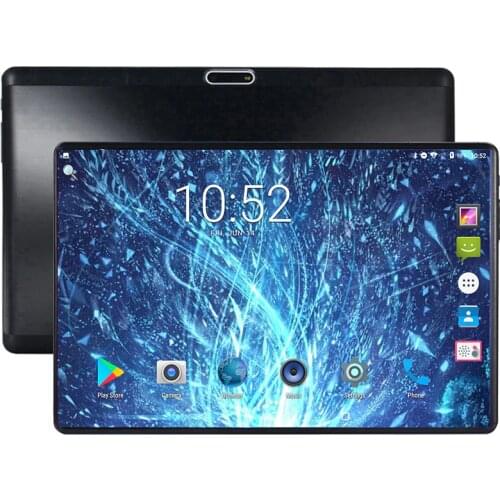 Super Tempered Glass 10 inch Tablet PC Android 9.0 1.5GB RAM 32GB ROM 5.0MP WIFI Quad Core 3G 1280*800 IPS Tablet 10.1