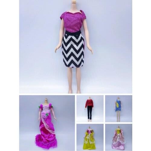 30cm Doll Dress Fashion Clothes suit for licca For Barbie Doll for blythe Accessories Baby Toys Best Girl' Gift