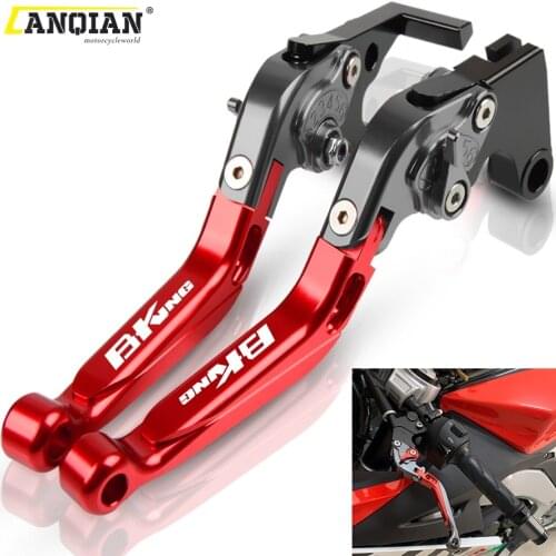 FOR SUZUKI B-KING 2008 2009 2010 2011 2012 Motorcycle handbrake Folding Extendable Moto Adjustable Clutch Brake Levers b-king