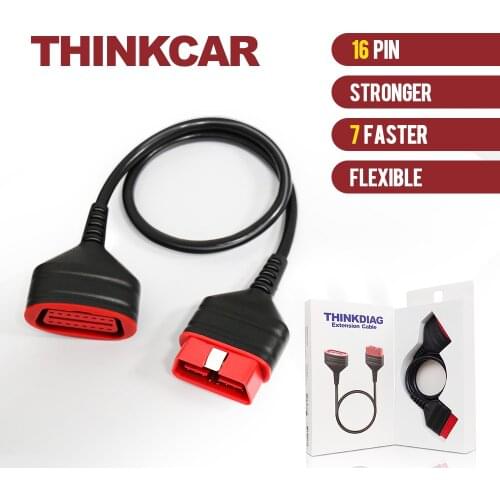 ThinkCar ThinkDiag OBD2 Extension Cable Universal 16 Pin Male to Female Car Diagnostic Extender Cable Automotive OBD 2 Adapter