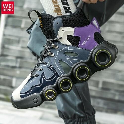 Мужские высокие кеды Weideng China At AliExpress