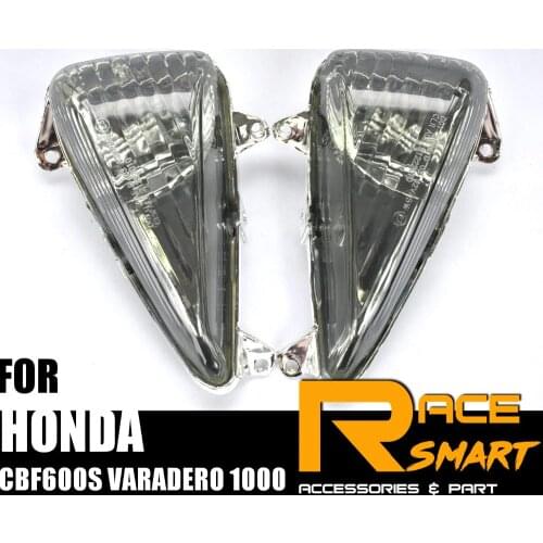 1 Pairs Motorcycle Front Turn Signal Light Lens Cover Case FOR HONDA CBF600S VARADERO 1000 CBF-600S CBF 600S All Year 2002 2003