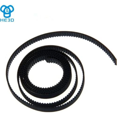 1Pcs HE3D Synchronous belt GT2 conveyor belt length 1 m width 6 mm