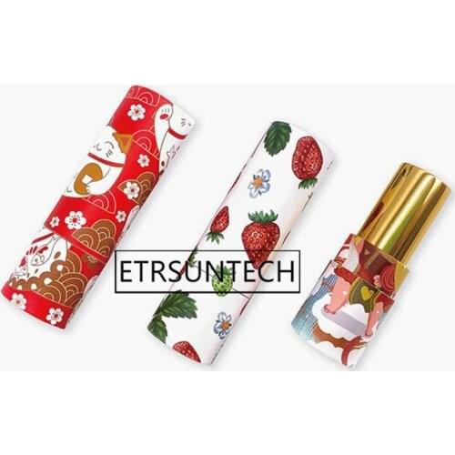100pcs Empty Paper Lip Balm Tube 12.1mm Lucky Cat Papery Lipstick Tube Strawberry Lip Balm Tube 12.1 Pig Lipstick Container