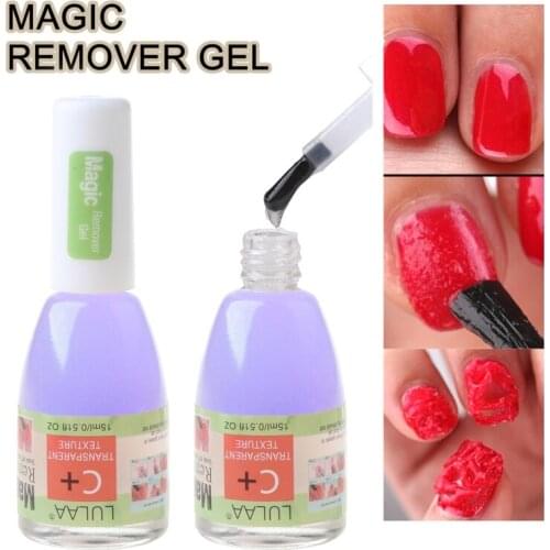 15ml Nail Polish Burst Magic Nail Polish Remover Cleaner UV Gel Degreaser Liquid Remove Sticky Layer Nail Art Tools