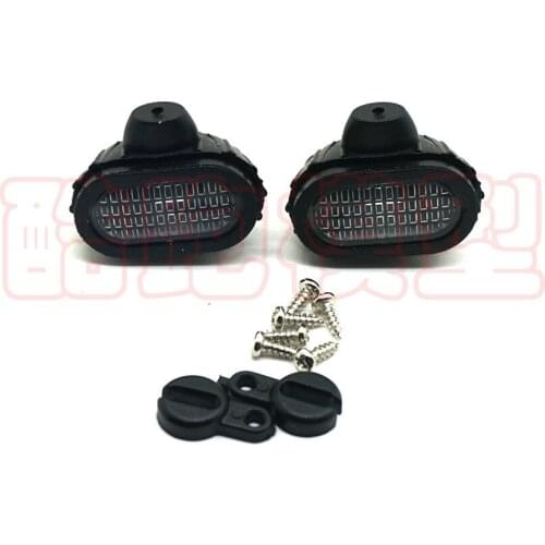 2pcs Led Spotlight Roof Light Lampshade For 1/10 RC Crawler Car SCX10 D90 TRX4