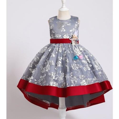 Wedding Flower Girl Dresses Kids Dresses For Girls Christmas Child Girl Princess Dress Baby Girl Evening Gown Formal Luxury Gown