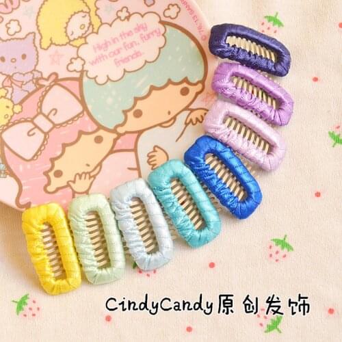 Wide plain needle comb clip BB hairpin hair clip Tactic leave hair clip to Yorkshire headdress pet accessories 50pcs