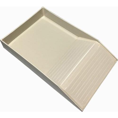 Tortoise bath tub Acrylic feeding box turtle sun terrace base station 14X9X3 inch