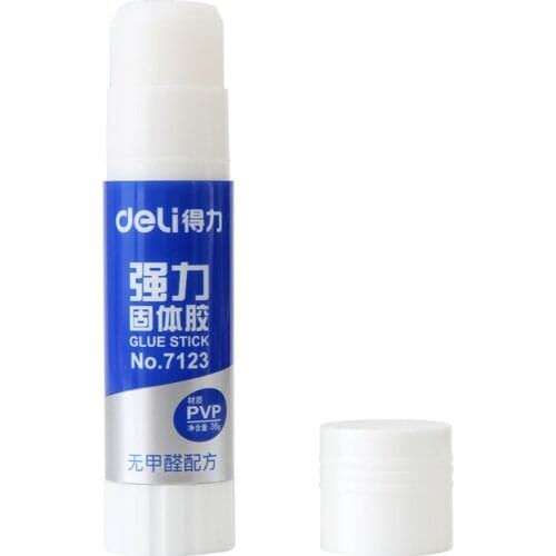 DL Effective 7123 large strong solid glue / glue stick formaldehyde free formula PVP material Teaching equipment for office