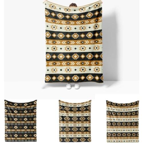 Double Summer Bedspread on The Bed Childrens Boho Happy Napper for Sofa Bohemian Decorative Throw Blanket Winter Thermal Cover