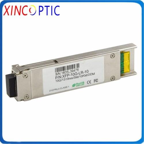 XFP-10G-LR 10G XFP+ SMF 1310nm 10km Optic Transceiver,10Gb/s XFP+ Dual Fiber 10km 1310nm Duplex LC Transceiver Module with DDM