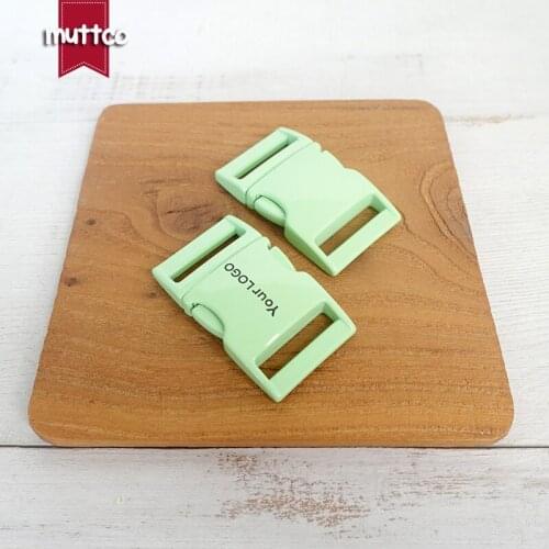 Metal green buckles for 25mm DIY sewing accessory buckle,We provide laser engraving service customize LOGO CCK-25G