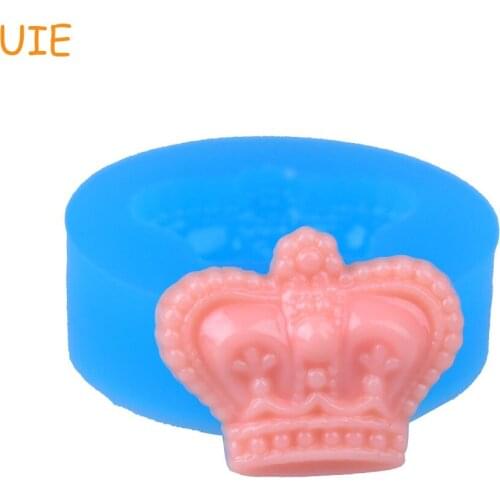 FYL452U 21mm Crown Silicone Mold - Jewelry DIY Mold Fondant, Cake Decoration Craft, Cookie Biscuit, Resin Polymer Clay, Candy