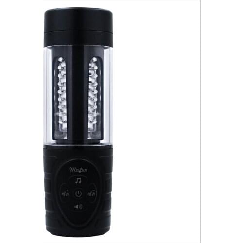 Male Masturbators Mouth Artificial Vagina Sex Toys Electric Vibrations Masturbator For Man Sextoy S0430