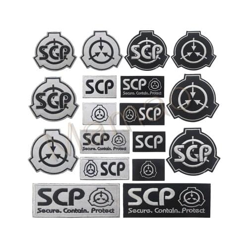 SCP Patches Special Containment Procedures Foundation Secure Contain Protect Embroidery Badg Applique For Jacket Jeans backpack