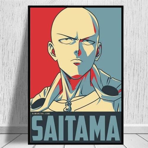 HD Prints One Punch Man Pictures Home Poster Wall Art Nordic Style Modular Painting On Canvas Fresh For Living Room Decoration