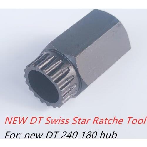 Outil de démontage de l'écrou de verrouillage pour moyeu arrière DT Swiss cliquets, cliquet étoile, DT240/180