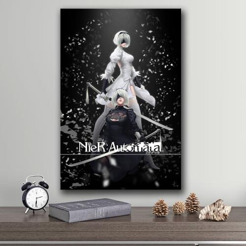 Unframed The Poster Decoration Painting of NieR:Automata on HD Canvas canvas painting art wall art canvas painting pictures