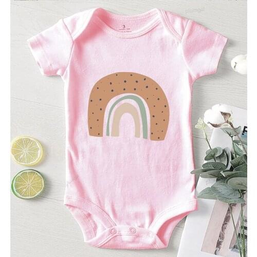 Rainbow Baby Boy Clothing Winter Newborn Girl Outfits Long Sleeve Clothes for Kids Toddler Rompers Cotton Baby Jumpsuits