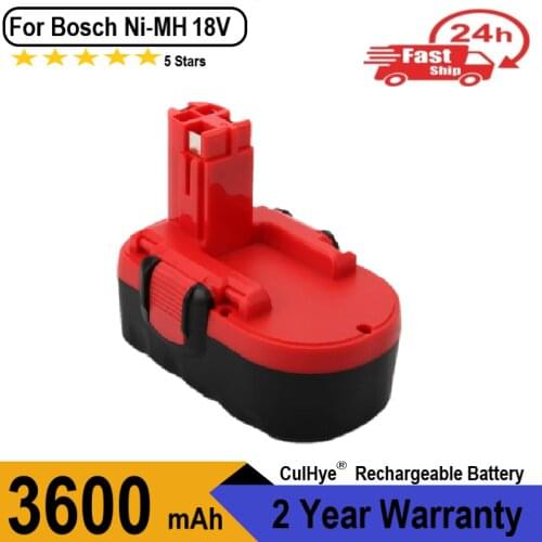 3Ah 18V BAT180 Replacement Battery Compatible with Bosch BAT026 BAT181 BAT025 BAT160 BAT189 2607335265 2607335266 2607335270
