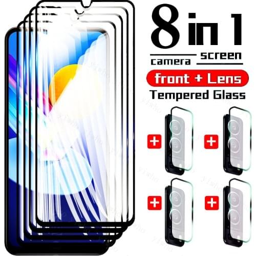Glass for Vivo Y52 Y72 5g Y51 Y31 2021 Tempered Glass HD Black Phone Screen Protector for Vivo Y 72 52 51 31 Camera Lens Glass