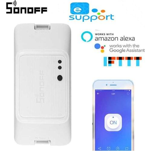 SONOFF BASICZBR3 Zigbee DIY Smart Switch Wireless Remote Control Module Switch Work With Alexa SmartThings Hub For Smart Home