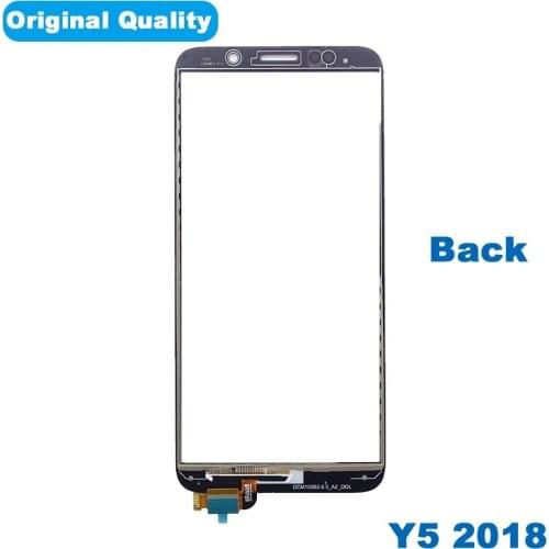 10PCS Outer Screen LCD Display Glass Digitizer For Huawei Y5 Prime 2018 Touchscreen 5.45''Out Glass Cover Repair Parts