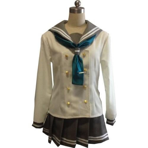 2017 Kurosawa Dia LoveLive! Sunshine Aqours Cosplay Costume Japanese Anime Girl Sailor School Uniform Clothes Top & Skirt & Bow