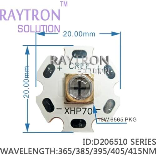 6V 10W Banknote Flaws Stains Fluorescent Agent Jade Jewelry Detection Identification Resin Glue Ink Curing Copper Board UV LED