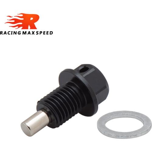 Free shipping Racing M14*1.5, M18*1.5 Magnetic Dress Up Oil Drain Plug and High Quailty Magnetic Engine Oil Sump Nut